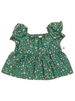 Vestido Verde Retro Build-A-Bear