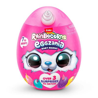 Imagen 2 del producto Peluche Mini Huevo Rainbocorns colección Eggzania sorpresa
