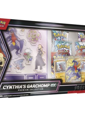 Juego de cartas Pokémon TCG colección Garchomp ex premium