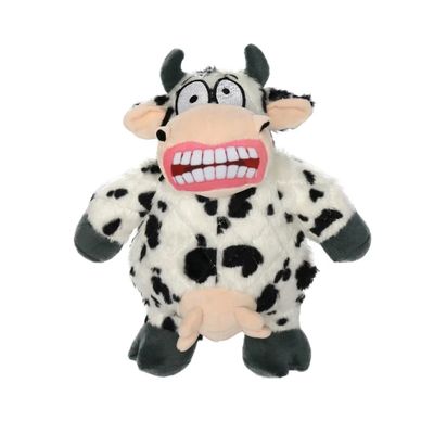 Juguete Para Perros Ansaldo Pets Vaca Enojada Suave 10X26 Cm