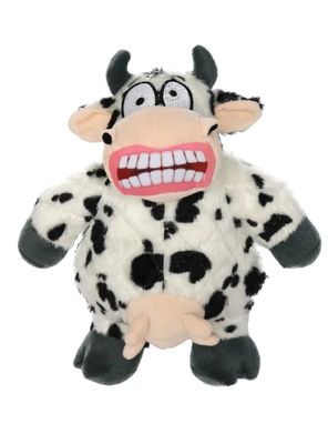 Imagen 2 del producto Juguete para perros ANSALDO PETS vaca enojada suave 10x26 cm