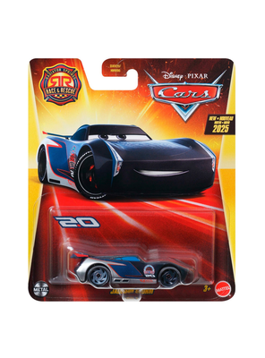 Imagen 2 del producto Disney Pixar Cars Autos Básicos 1:55 - SheriffJackson Storm