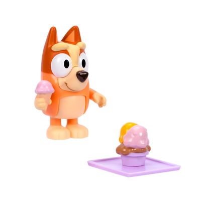 Imagen 2 del producto Figuras y playsets Bluey Bingo y helado articulados