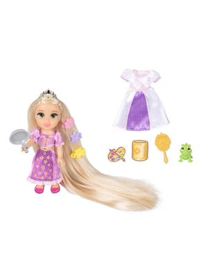 Imagen 2 del producto Muñeca 15 cm con accesorios princesas de disney - Rapunzel