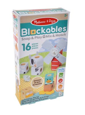 Imagen 2 del producto Set De Bloques Animales De La Granja Melissa And Doug
