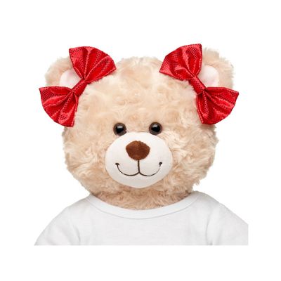 Imagen 2 del producto Moños rojos Build a Bear set clásico de accesorios