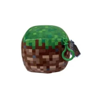Peluche Minecraft cubo 12cm colección con clip