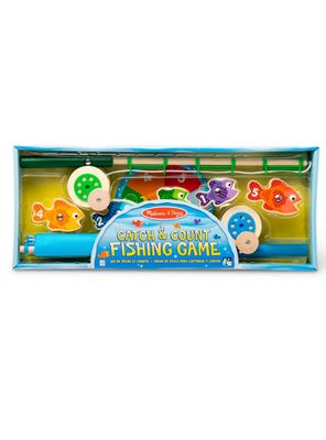 Imagen 2 del producto Juego de pesca Melissa and Doug madera magnética didáctico