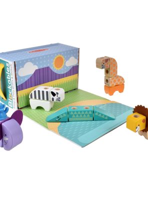 Imagen 1 del producto Set De Bloques Animales Sel Safari Melissa And Doug