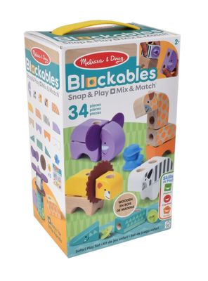 Imagen 2 del producto Set De Bloques Animales Sel Safari Melissa And Doug