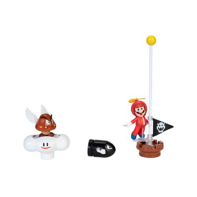Imagen 2 del producto Playset Nintendo Mario Bros colección diorama nubes