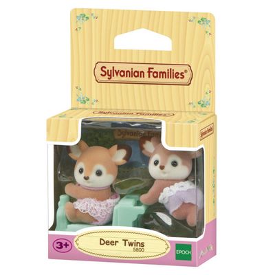 Imagen 2 del producto Figuras Sylvanian Families gemelos ciervo colección