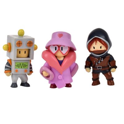 Figuras coleccionables Stumble Guys pack 3 figuras 5 cm