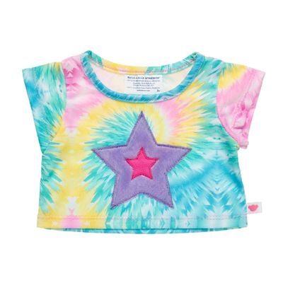 Imagen 2 del producto Polera Build a Bear tie dye estrella peluche