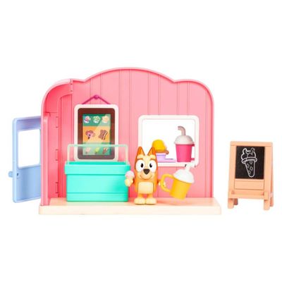 Imagen 2 del producto Playset mini Bluey heladería con figura de Bingo