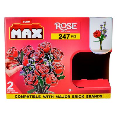 Bloques MAX 247 piezas rosas para construcción