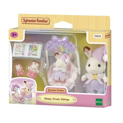 Imagen 2 del producto Set figuras Sylvanian Families para bebé hora de dormir