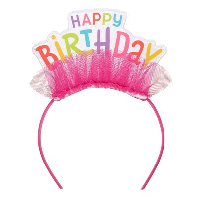 Imagen 2 del producto Cintillo cumpleaños rosado Build a Bear accesorios peluche