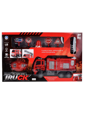 Imagen 2 del producto Carro Bomberos Radio Controlado Con Accesorios