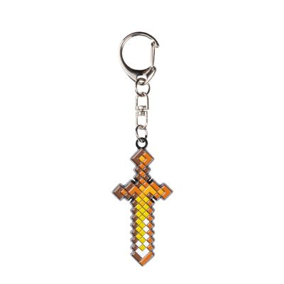 FIGURA LLAVERO METALICO MINECRAFT - ESPADA
