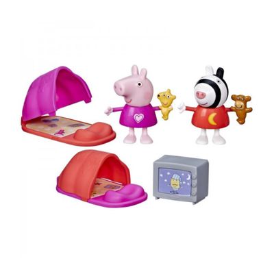 Imagen 2 del producto Playset Peppa Pig fiesta de pijamas con figuras