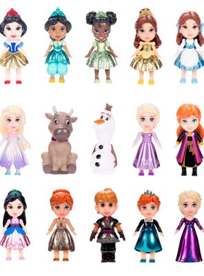 Muñeca 10 Cm Princesas De Disney Sorpresa