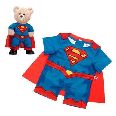 Imagen 2 del producto Disfraz Superman Build a Bear para peluche con capa
