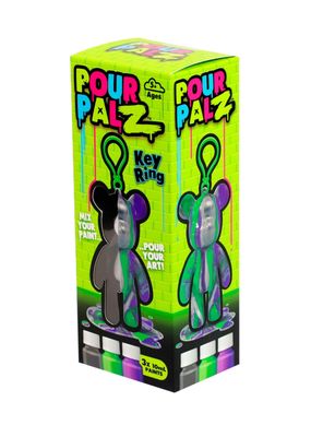 Imagen 2 del producto Oso Llavero Para Pintar Pour Palz - Verde