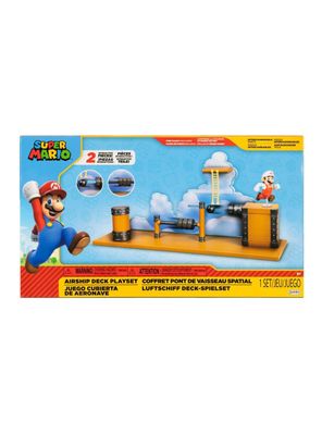 Imagen 2 del producto Playset Nintendo Airship Deck con figura Fire Mario