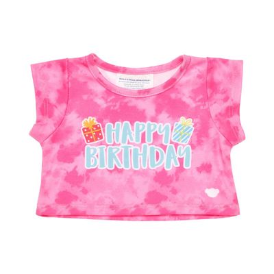 Imagen 2 del producto Polera Build a Bear cumpleaños rosa para peluche