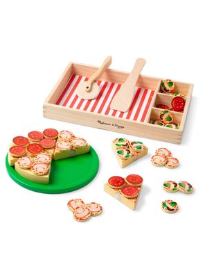 Imagen 2 del producto Juego de pizza de madera Melissa and Doug con ingredientes