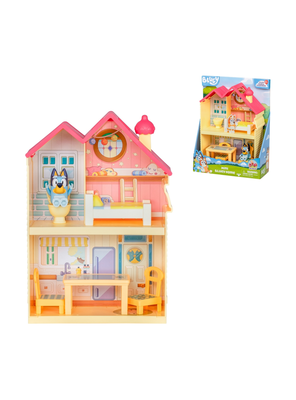 Imagen 2 del producto Figura y playset Bluey mini casa con muebles y figura
