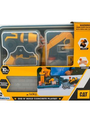 Imagen 2 del producto Cat dig n' build playset pack - concrete playset
