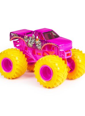 Vehículo Monster Jam 1:64 calavera metálico