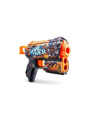 Lanzador de dardos X SHOT Flux Skins 8 dardos Game Over