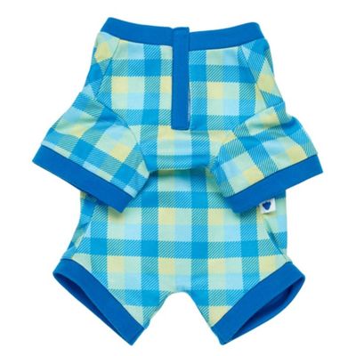 Imagen 2 del producto Pijama escocés azul Build a Bear clásico para peluche