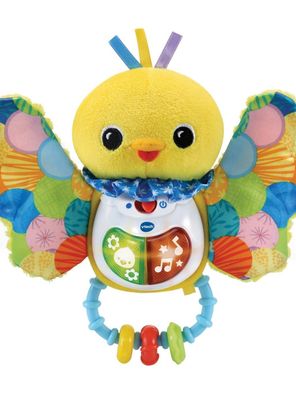 SONAJERO PAJARITO DE TELA MELODIAS YSENSACIONES VTECH
