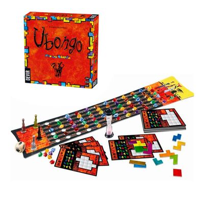 Juego de mesa Ubongo trilingüe 12 piezas