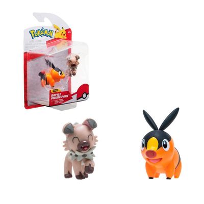 Imagen 2 del producto Figuras de acción Pokémon colección Tepig y Rockruff
