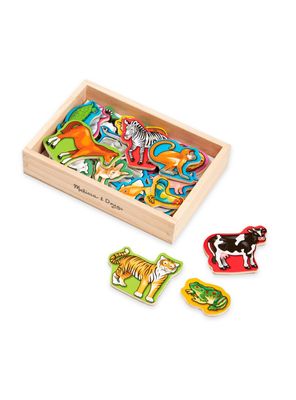 Imagen 2 del producto Juego didáctico Melissa and Doug animales magnéticos madera
