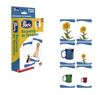Láminas DACTIC secuencia de tamaños para bebés
