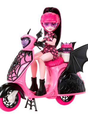 Imagen 1 del producto MONSTER HIGH MUÑECA DRACULAURA CON SCOOTER