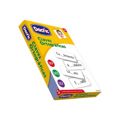 Imagen 2 del producto Lámina ortográfica DACTIC 113 piezas MP MB NV