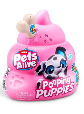 Imagen 2 del producto Mascota Real Pooping Puppies Pets Alive - Hueso Marfil