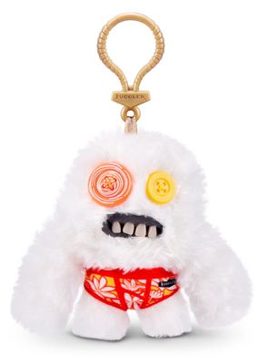 Imagen 1 del producto PELUCHE LLAVERO FUGGLERS DE 13 CMS DE ZURU - BLANCO