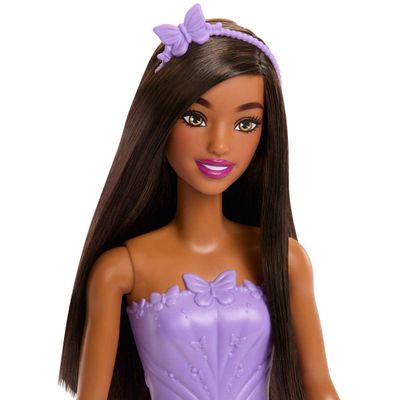 Imagen 2 del producto Muñeca Barbie Royal Refresh vestido morado y accesorios