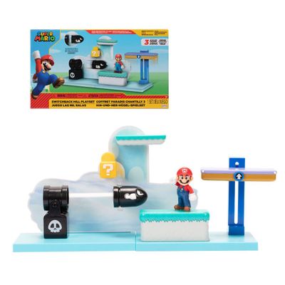 Imagen 1 del producto Playset Nintendo Mario figuras interactivas 6cm