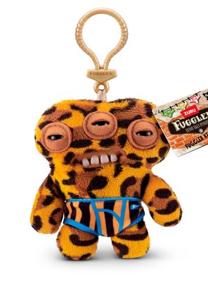 Imagen 2 del producto Peluche llavero FUGGLERS leopardo 13 cm travieso
