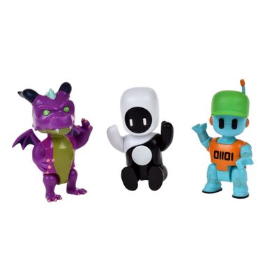 Imagen 2 del producto Figuras Stumble Guys pack 3 articuladas - Yang