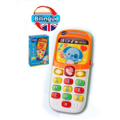 Pequephone VTECH juguete educativo para bebé bilingüe